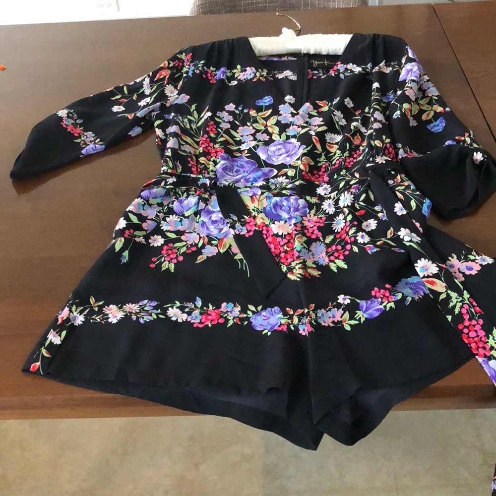 Yumi Kim, shorts romper, belted